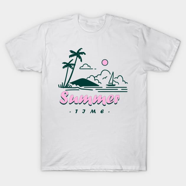 Summer Design, Summer Clothing, Summer vibe, Summer Sale T-Shirt by Utopia Shop